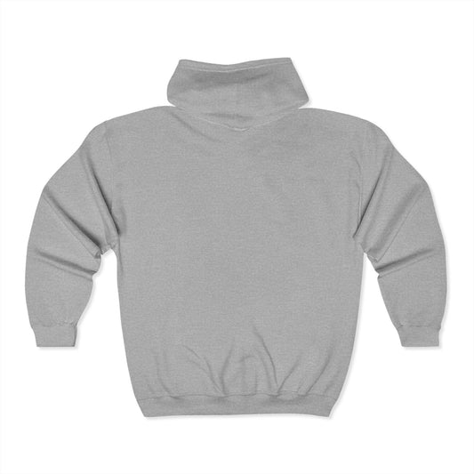 Everton Lane® Heavyweight Zip Hoodie – Sport Gray | Signature Black Embroidery