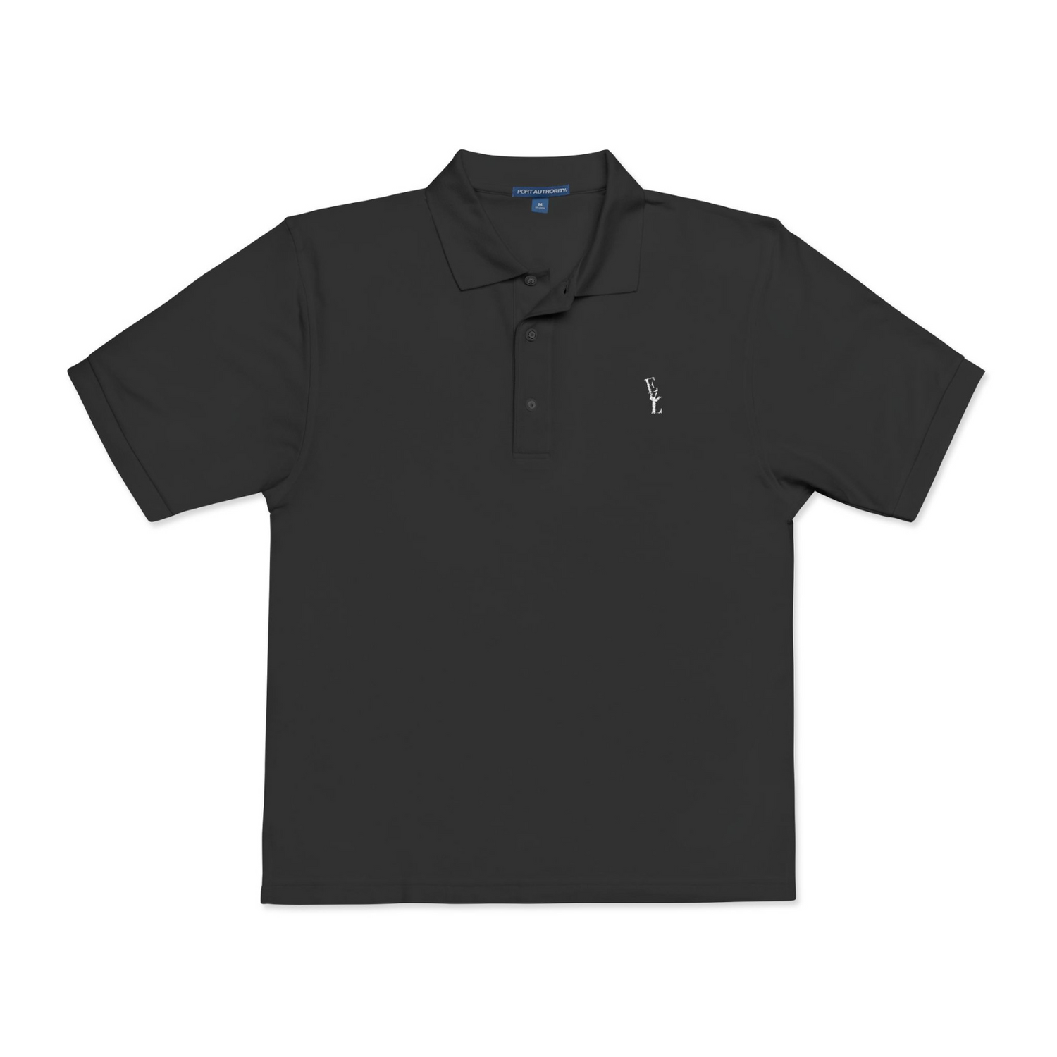 Everton Lane® Polo Shirt – Black | Signature White Embroidery